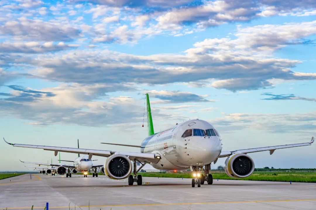 百家樂：中國東航今日接收第四架 C919 國産大飛機